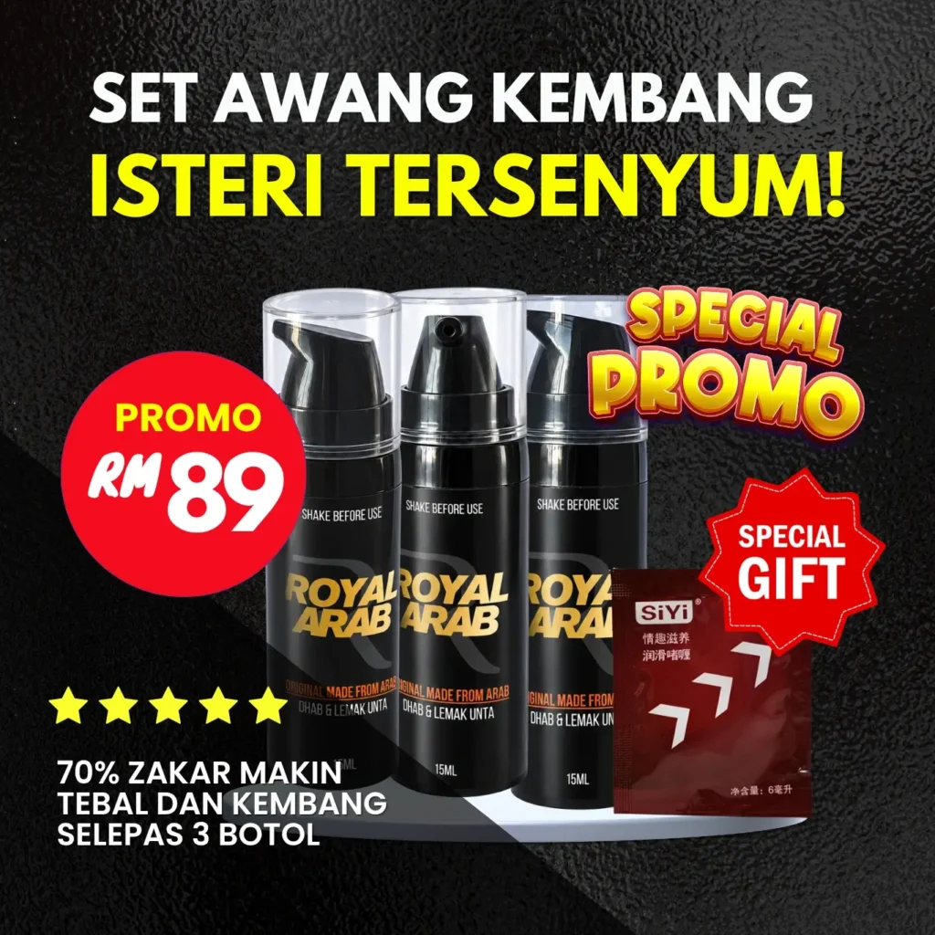 ROYAL ARAB - 3 BOTOL