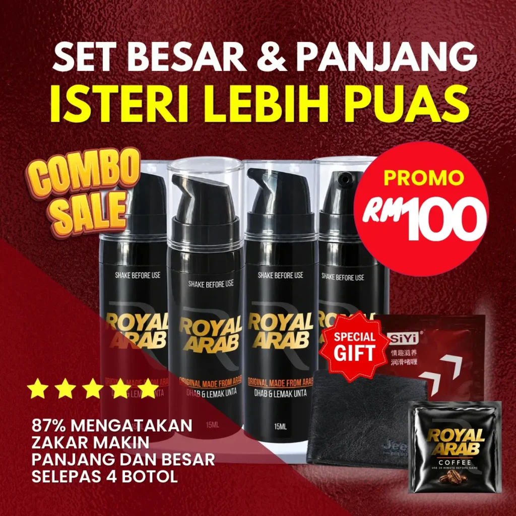 ROYAL ARAB - 4 BOTOL